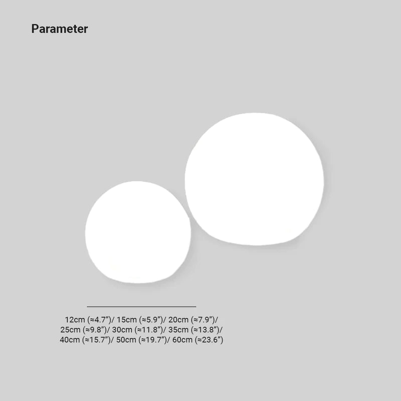 Mira Moderna Esfera Acrílico Luz Exterior Lámpara de Pie Blanca — imagen 4 | Aura Lighting
