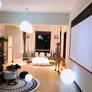 Mira Moderna Esfera Acrílico Luz Exterior Lámpara de Pie Blanca — imagen 8 | Aura Lighting
