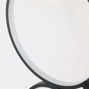 Mira Moderna Geométrico Metal/Silicio LED Lámpara de Pie Negra/Blanca — imagen 11 | Aura Lighting