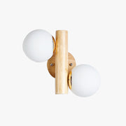 Muto Antique Cottage Wood Wall Light  Rotatable — imagen 1 | Aura Lighting