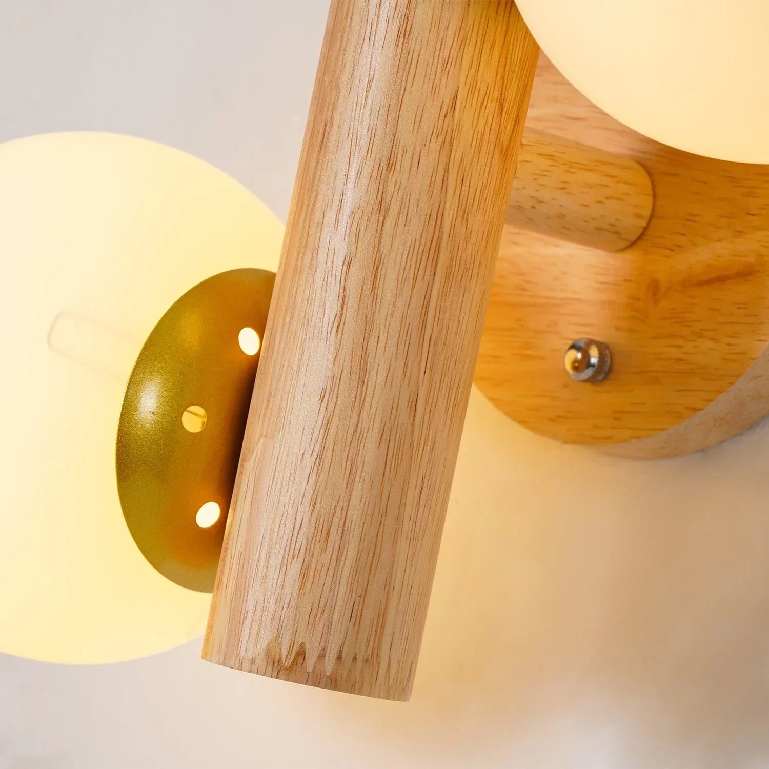 Muto Antique Cottage Wood Wall Light  Rotatable — imagen 12 | Aura Lighting