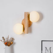 Muto Antique Cottage Wood Wall Light  Rotatable — imagen 13 | Aura Lighting