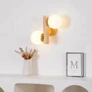 Muto Antique Cottage Wood Wall Light  Rotatable — imagen 2 | Aura Lighting