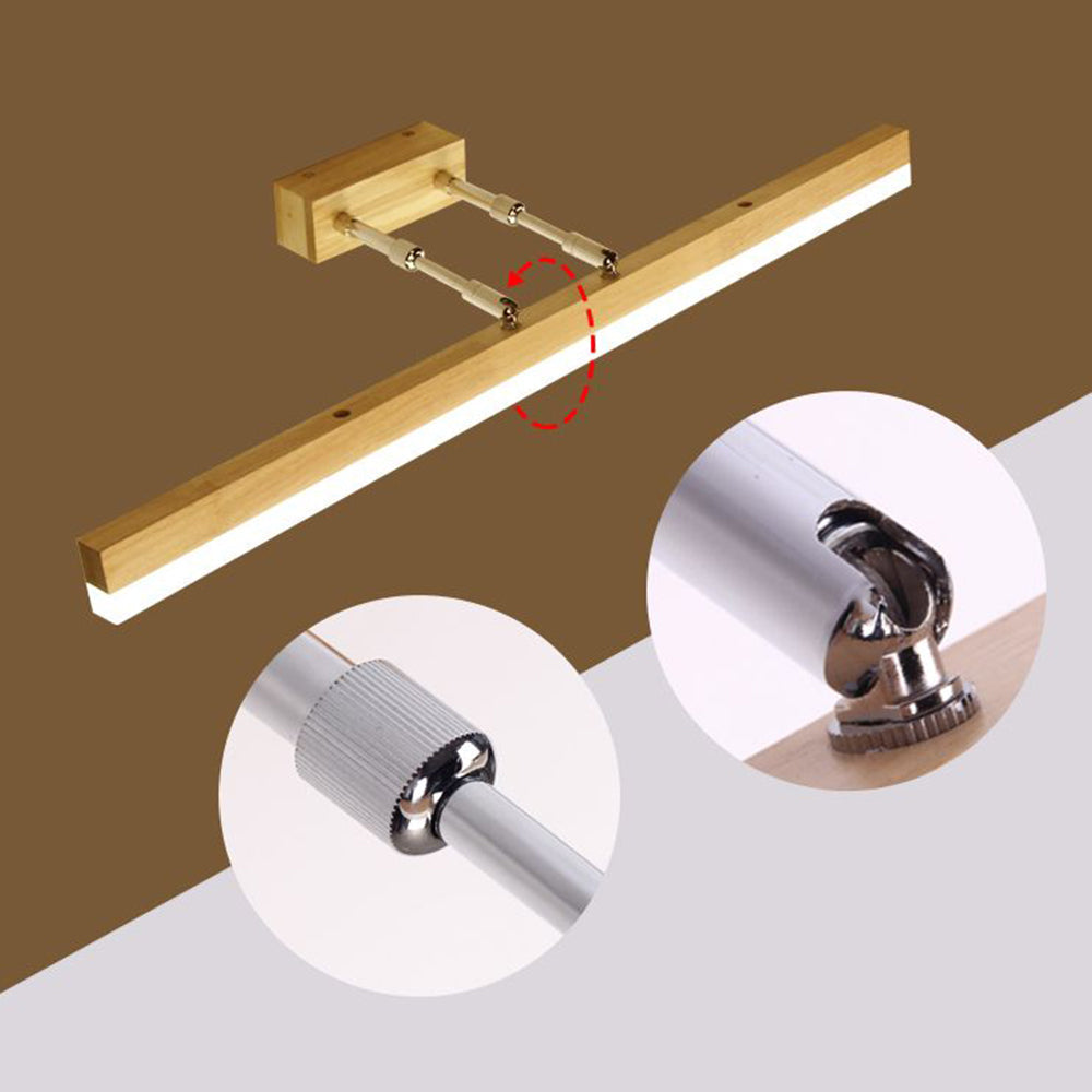 Muto Moderno Rectángulo Ajustable Metal/Acrílico LED Aplique de Pared Madela — imagen 11 | Aura Lighting