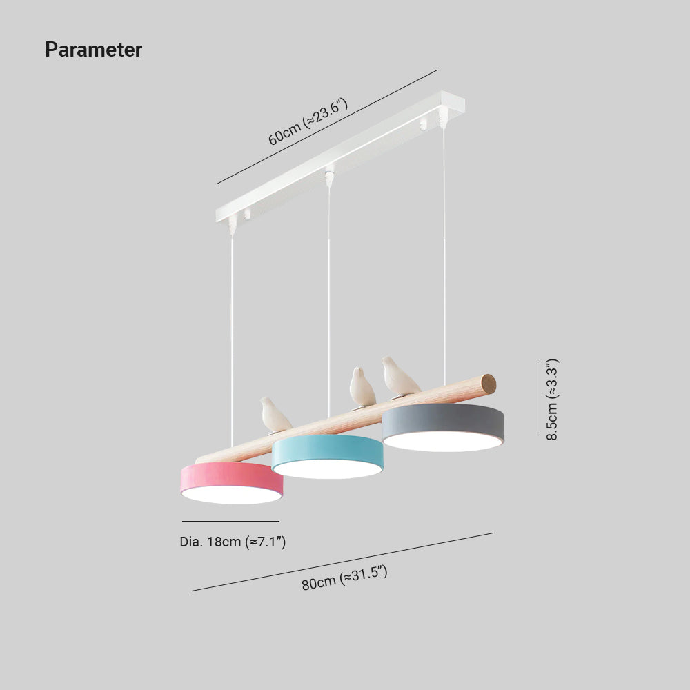 Muto Lámpara Colgante con Pájaro — imagen 3 | Aura Lighting
