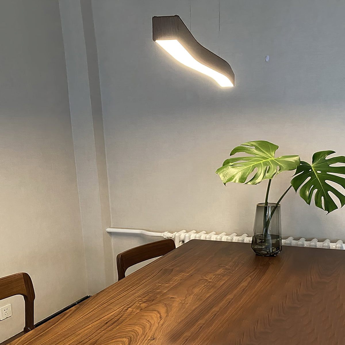 Muto Lámpara Colgante Nórdica Efecto Nogal — imagen 12 | Aura Lighting