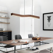 Muto Lámpara Colgante Nórdica Efecto Nogal — imagen 15 | Aura Lighting