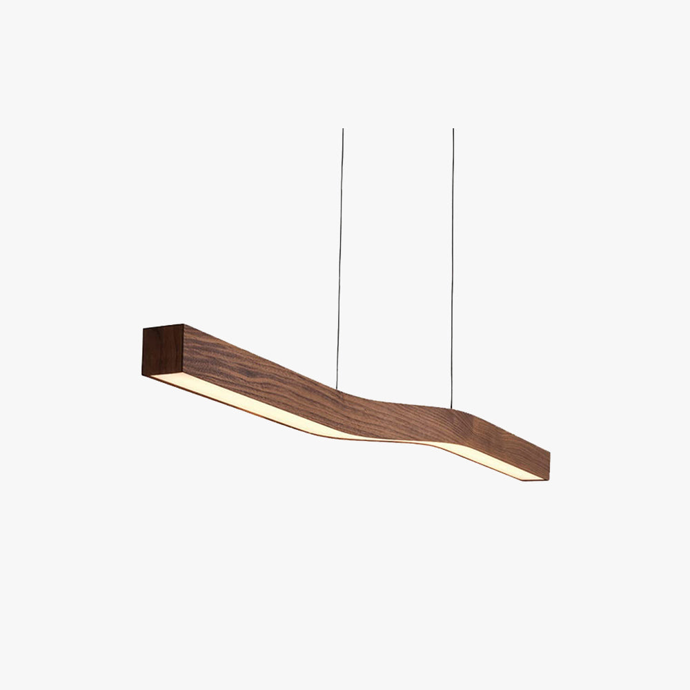Muto Lámpara Colgante Nórdica Efecto Nogal — imagen 1 | Aura Lighting