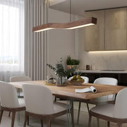 Muto Lámpara Colgante Nórdica Efecto Nogal — imagen 4 | Aura Lighting