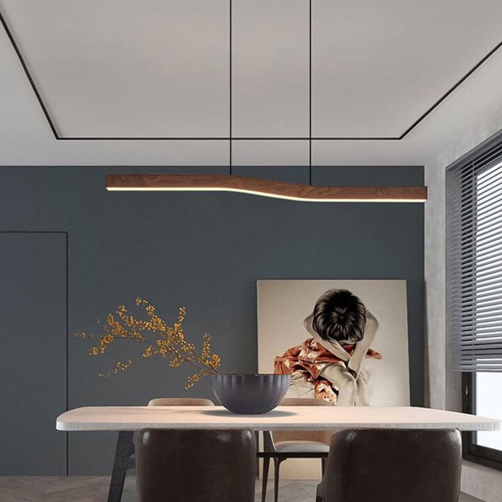 Muto Lámpara Colgante Nórdica Efecto Nogal — imagen 5 | Aura Lighting