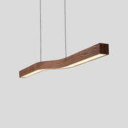 Muto Lámpara Colgante Nórdica Efecto Nogal — imagen 8 | Aura Lighting
