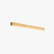 Muto Lámpara de Pared Lineal de Madera — imagen 10 | Aura Lighting