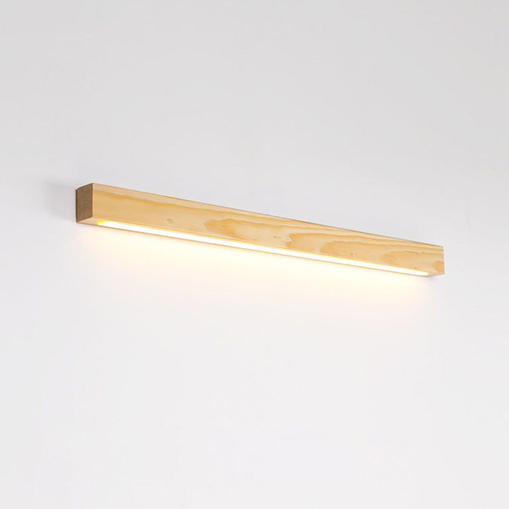 Muto Lámpara de Pared Lineal de Madera — imagen 11 | Aura Lighting