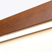 Muto Lámpara de Pared Lineal de Madera — imagen 13 | Aura Lighting