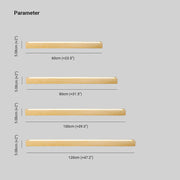 Muto Lámpara de Pared Lineal de Madera — imagen 4 | Aura Lighting