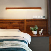 Muto Lámpara de Pared Lineal de Madera — imagen 5 | Aura Lighting