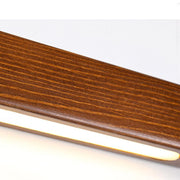 Muto Lámpara de Pared Lineal de Madera — imagen 7 | Aura Lighting