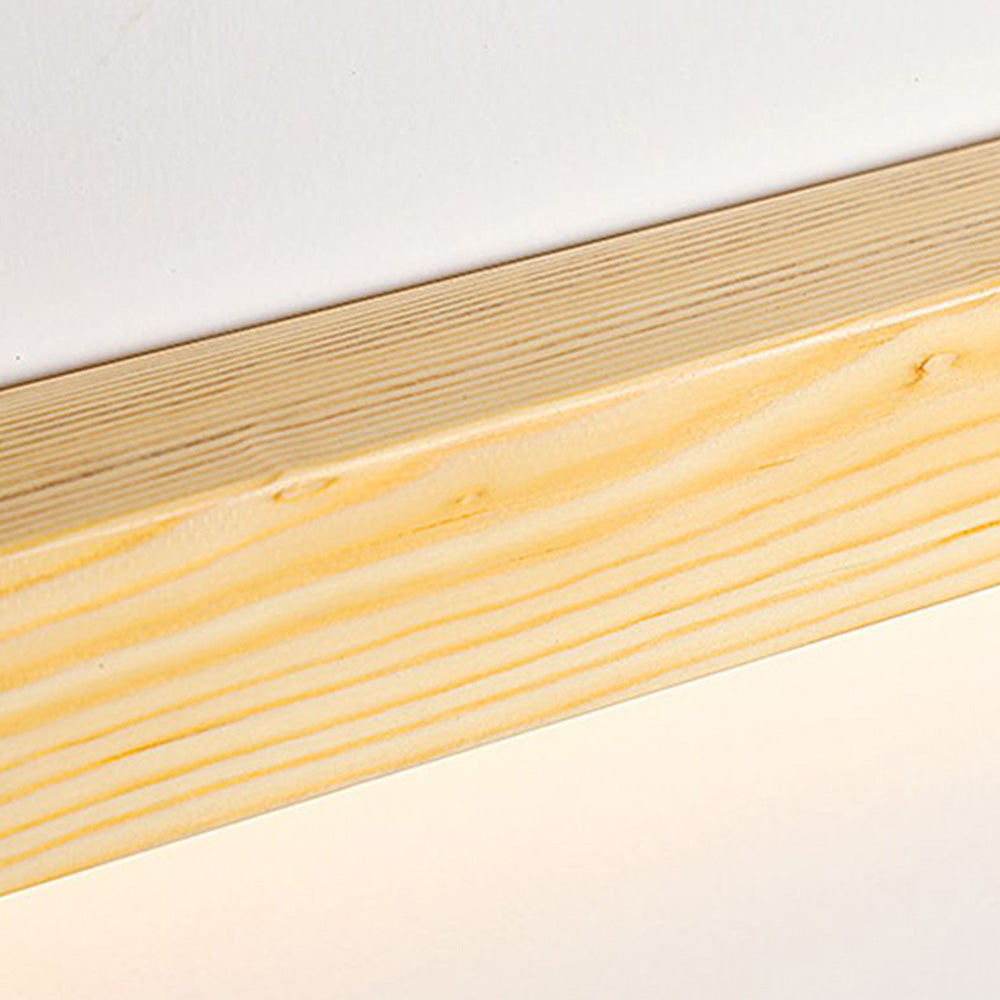 Muto Lámpara de Pared Lineal de Madera — imagen 8 | Aura Lighting