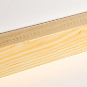 Muto Lámpara de Pared Lineal de Madera — imagen 8 | Aura Lighting