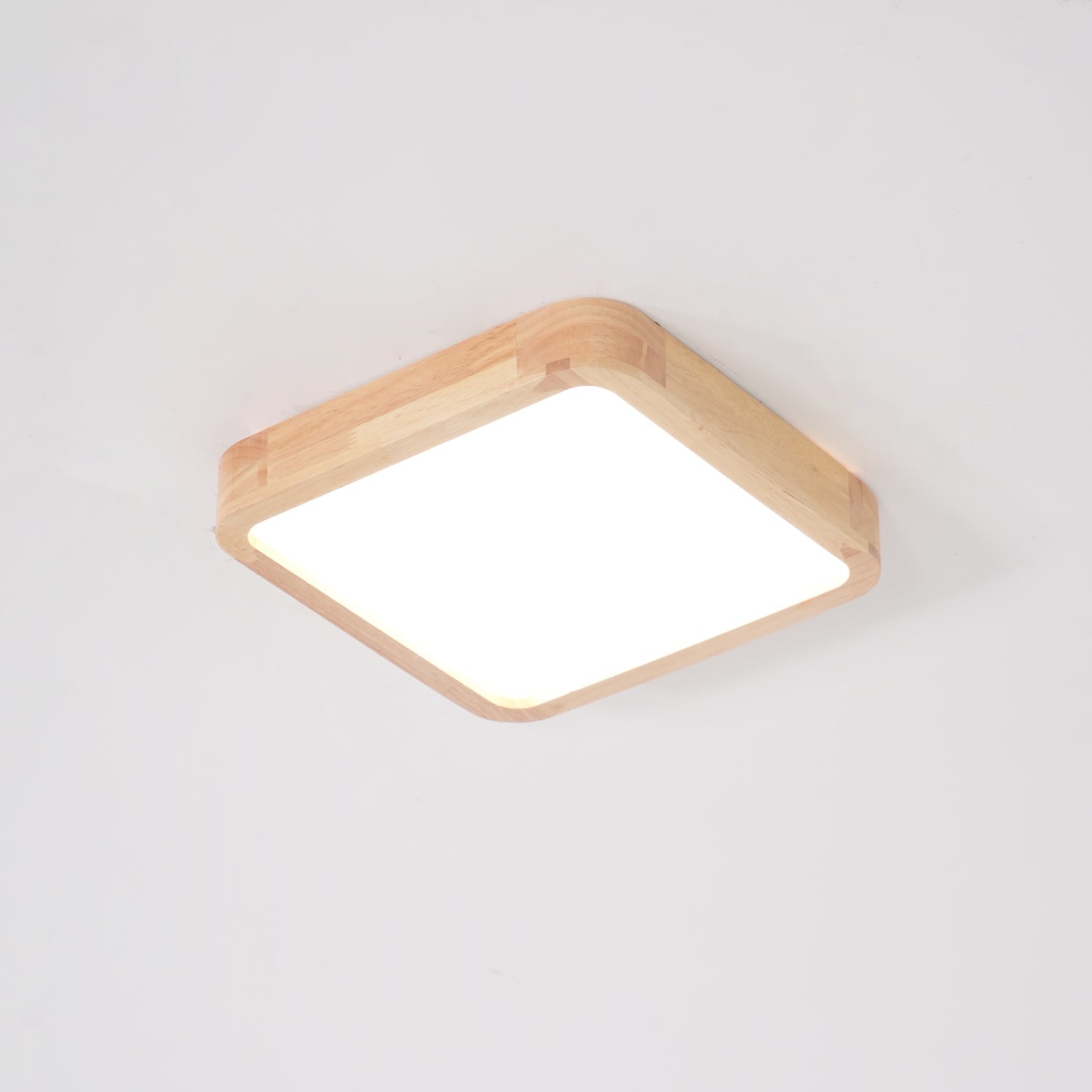 Muto Lámpara de Techo Geométrica de Madera — imagen 15 | Aura Lighting