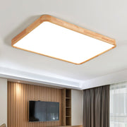 Muto Lámpara de Techo Geométrica de Madera — imagen 19 | Aura Lighting