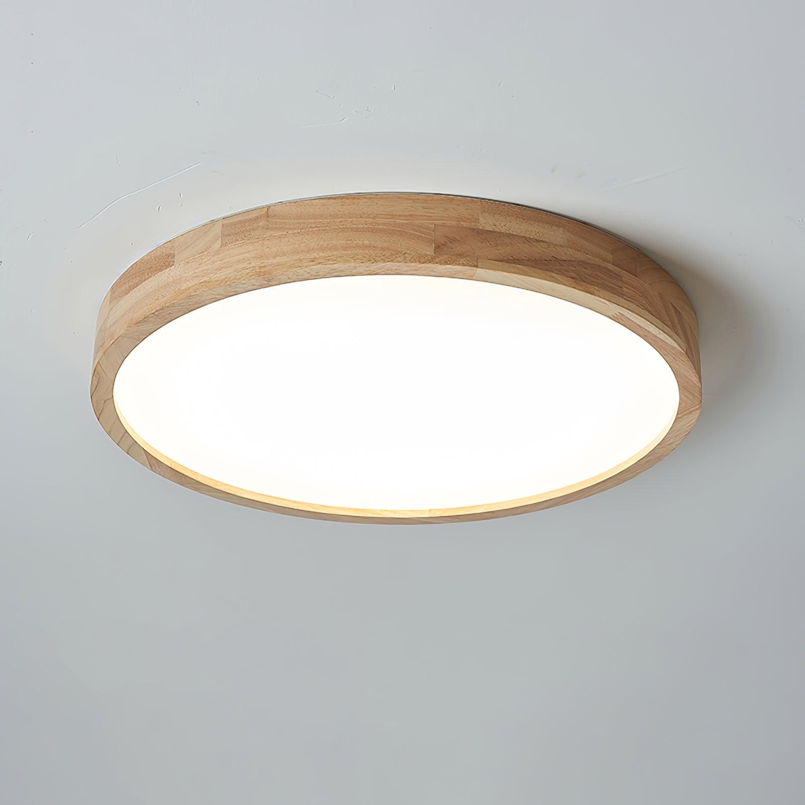 Muto Lámpara de Techo Geométrica de Madera — imagen 21 | Aura Lighting
