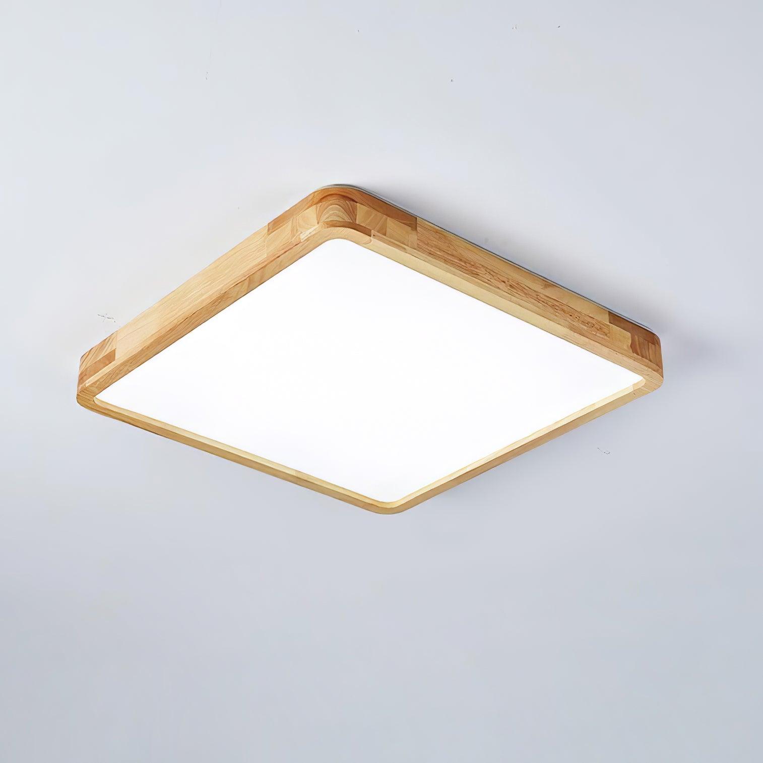 Muto Lámpara de Techo Geométrica de Madera — imagen 22 | Aura Lighting