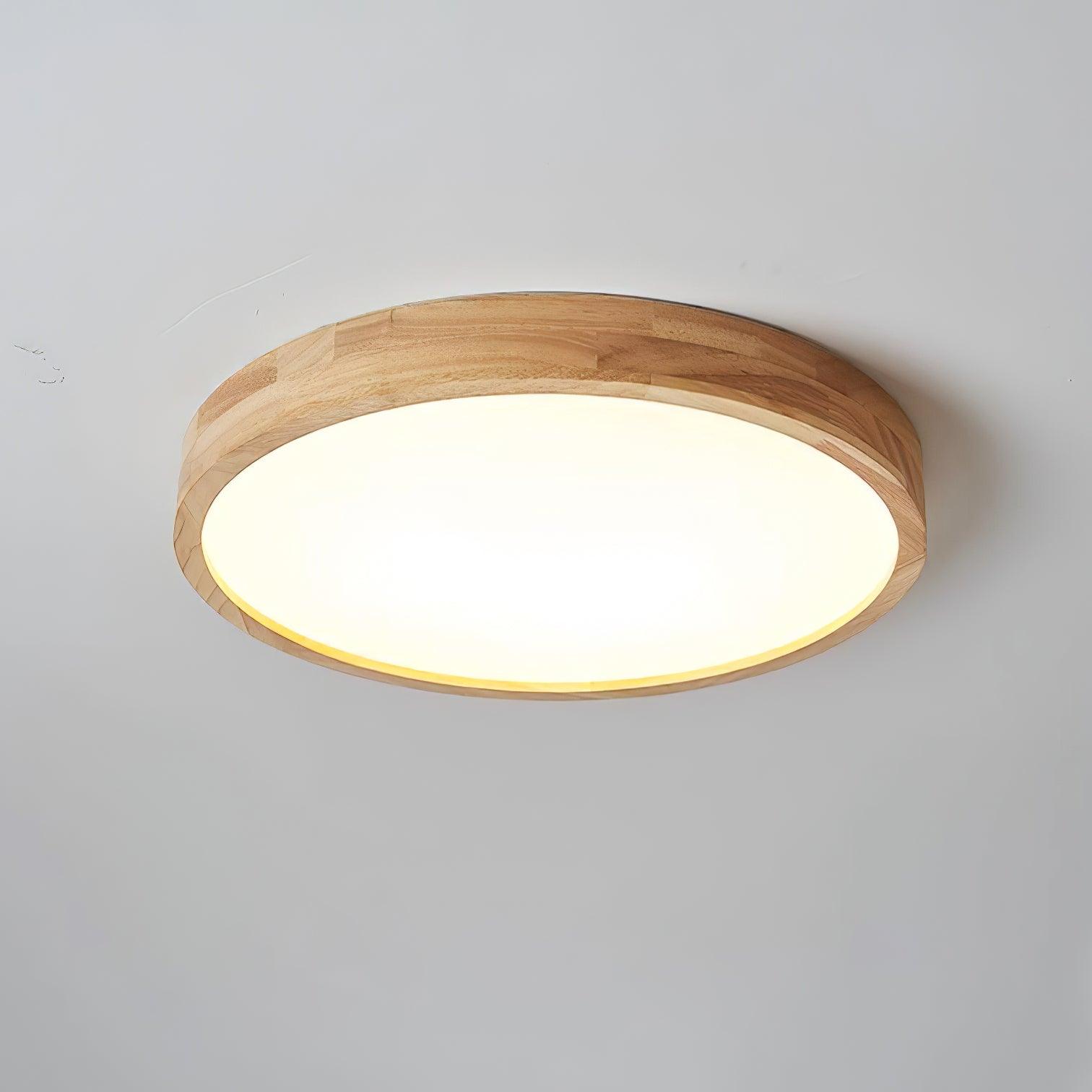Muto Lámpara de Techo Geométrica de Madera — imagen 23 | Aura Lighting