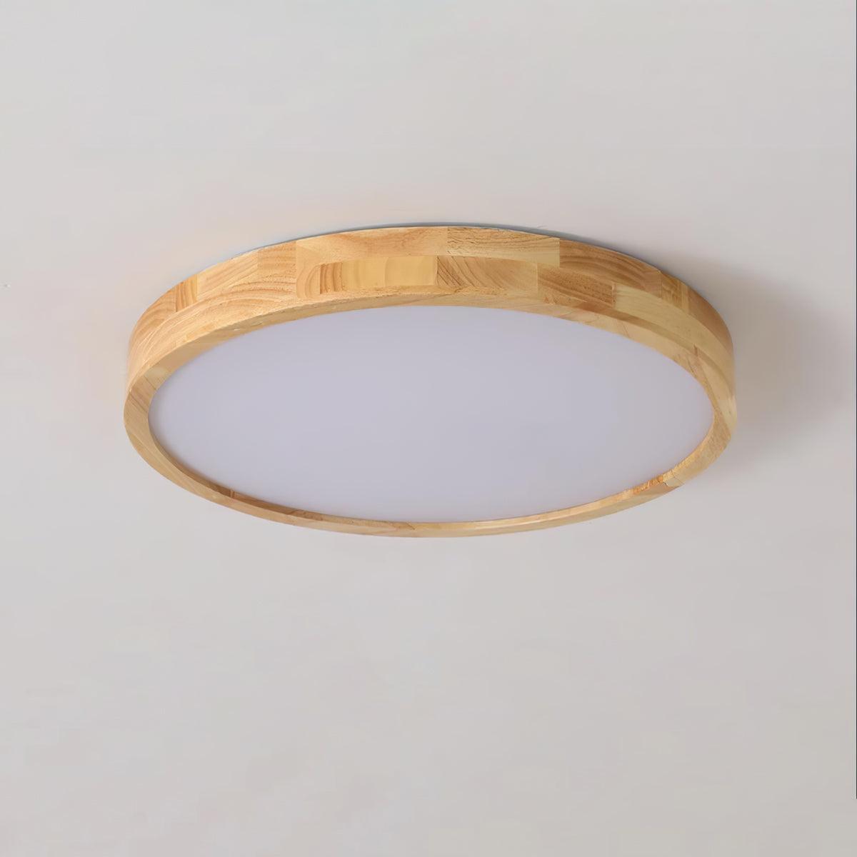 Muto Lámpara de Techo Geométrica de Madera — imagen 25 | Aura Lighting