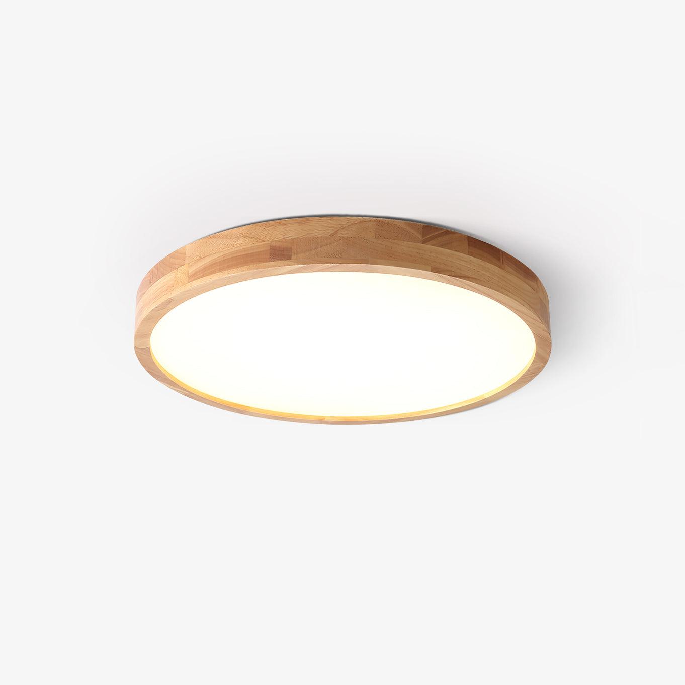 Muto Lámpara de Techo Geométrica de Madera — imagen 28 | Aura Lighting