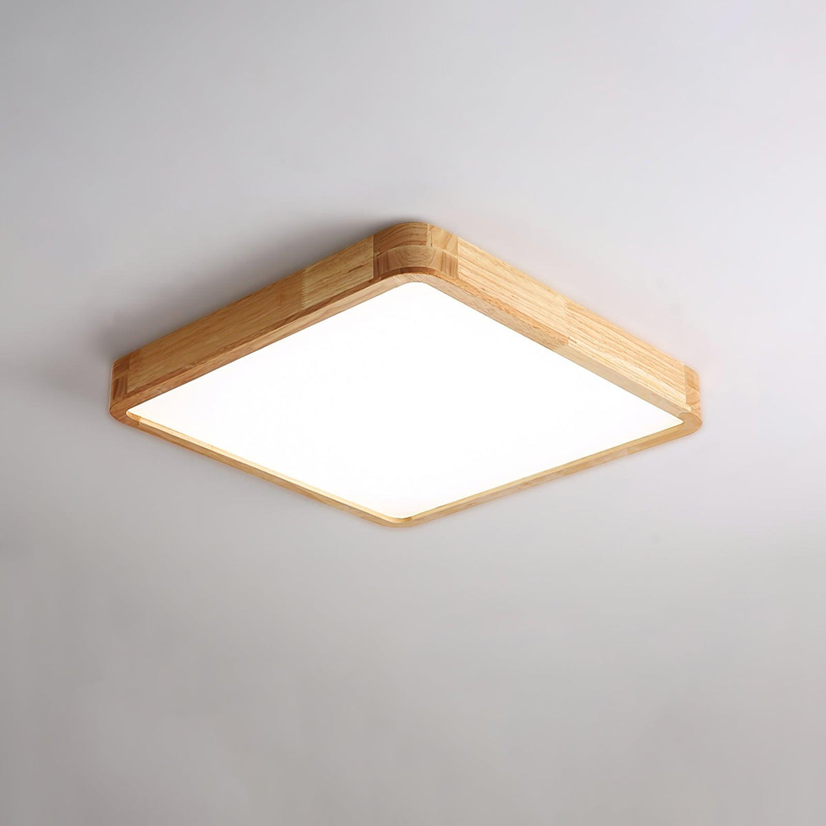 Muto Lámpara de Techo Geométrica de Madera — imagen 31 | Aura Lighting