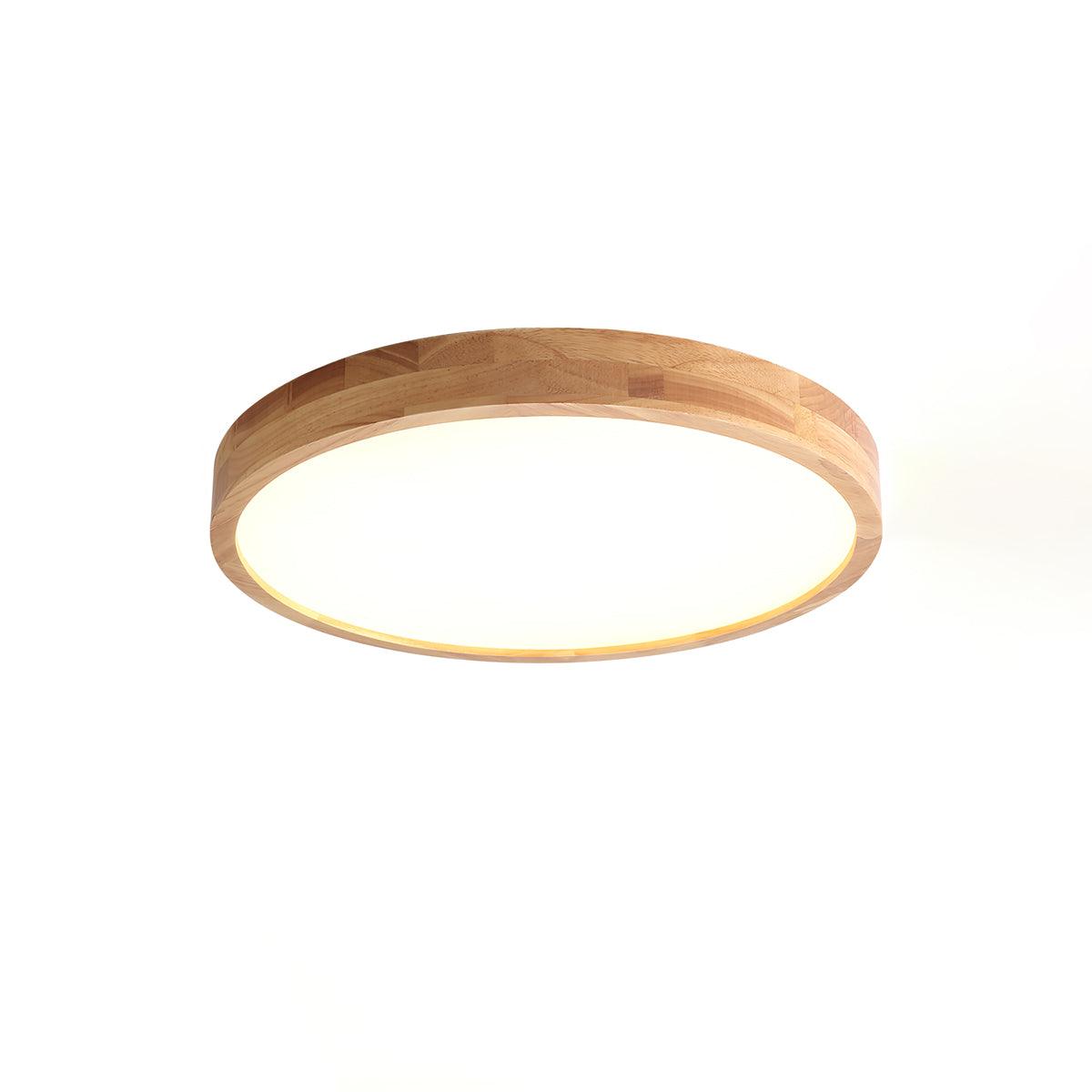 Muto Lámpara de Techo Geométrica de Madera — imagen 33 | Aura Lighting