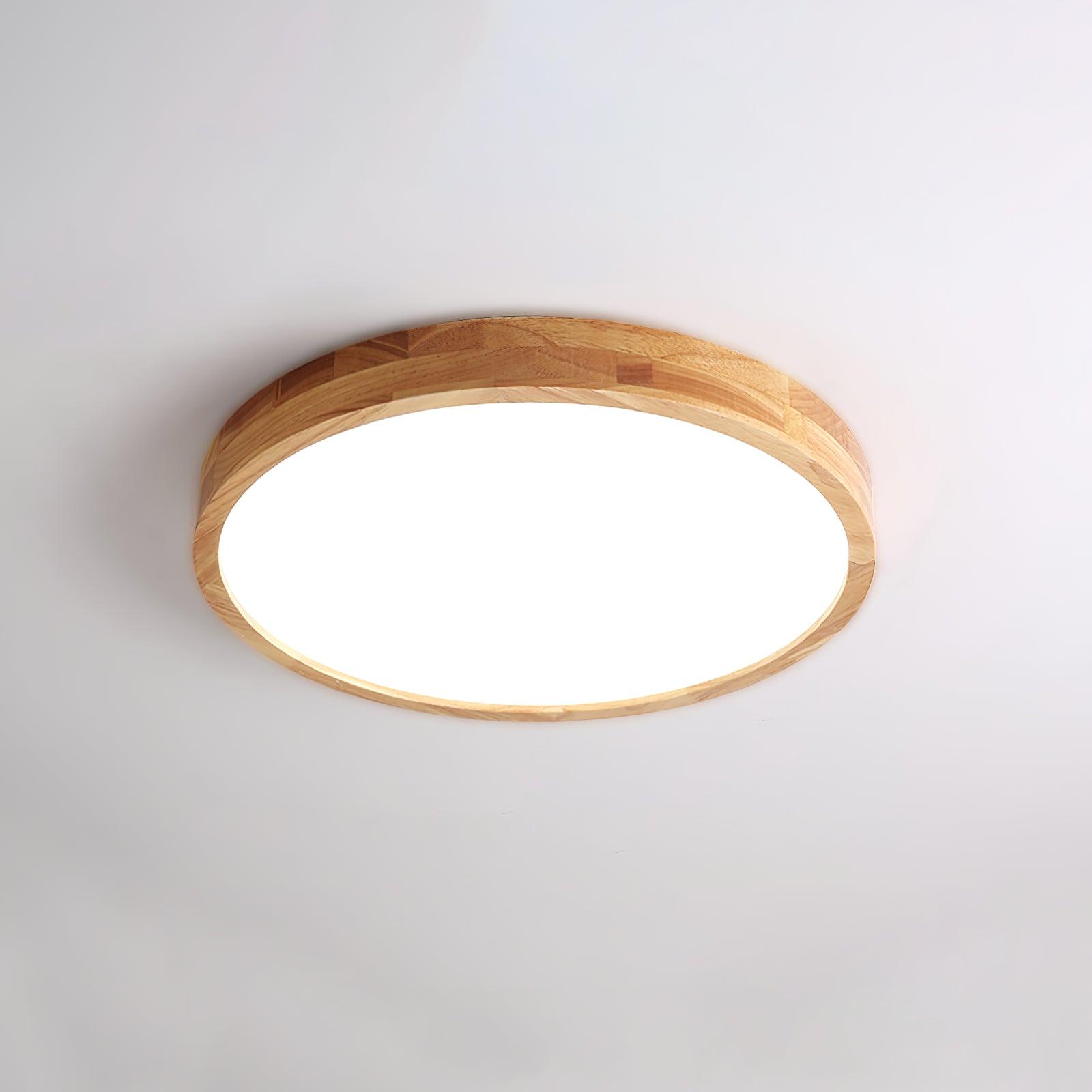 Muto Lámpara de Techo Geométrica de Madera — imagen 39 | Aura Lighting
