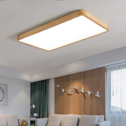 Muto Lámpara de Techo Geométrica de Madera — imagen 4 | Aura Lighting