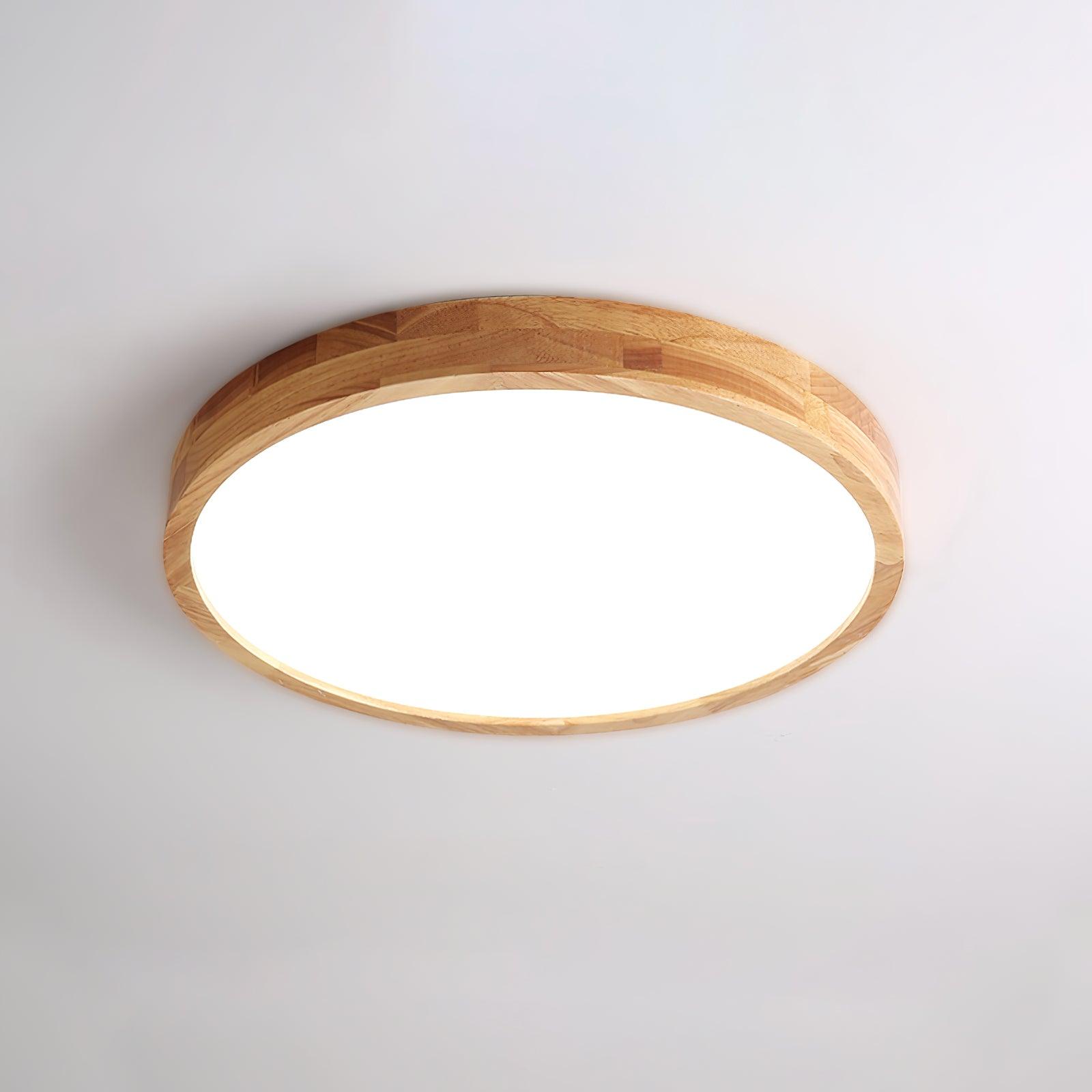 Muto Lámpara de Techo Geométrica de Madera — imagen 40 | Aura Lighting