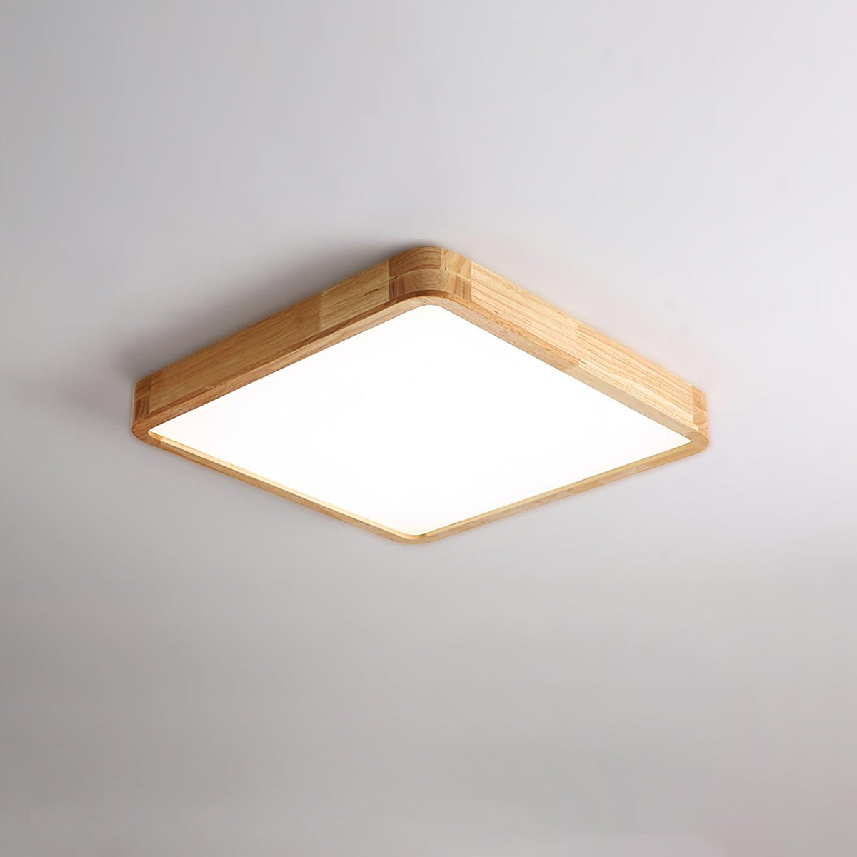 Muto Lámpara de Techo Geométrica de Madera — imagen 42 | Aura Lighting