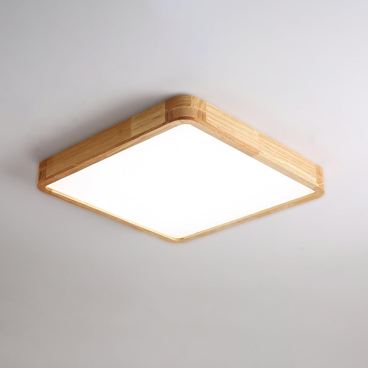 Muto Lámpara de Techo Geométrica de Madera — imagen 44 | Aura Lighting