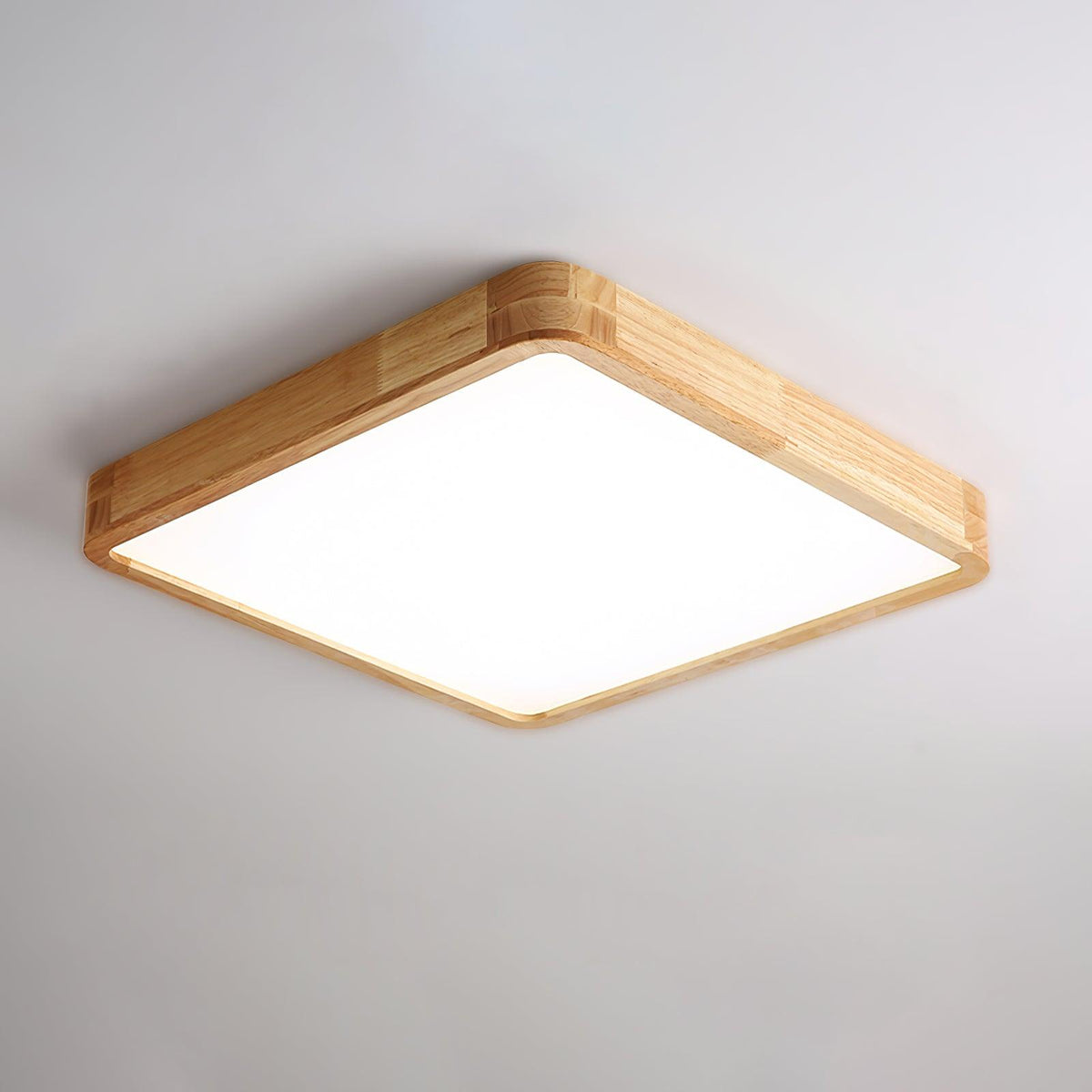 Muto Lámpara de Techo Geométrica de Madera — imagen 45 | Aura Lighting