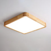 Muto Lámpara de Techo Geométrica de Madera — imagen 45 | Aura Lighting