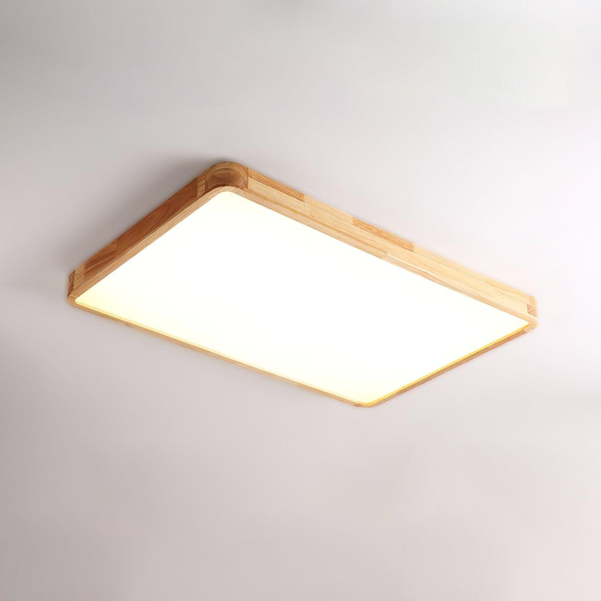 Muto Lámpara de Techo Geométrica de Madera — imagen 46 | Aura Lighting
