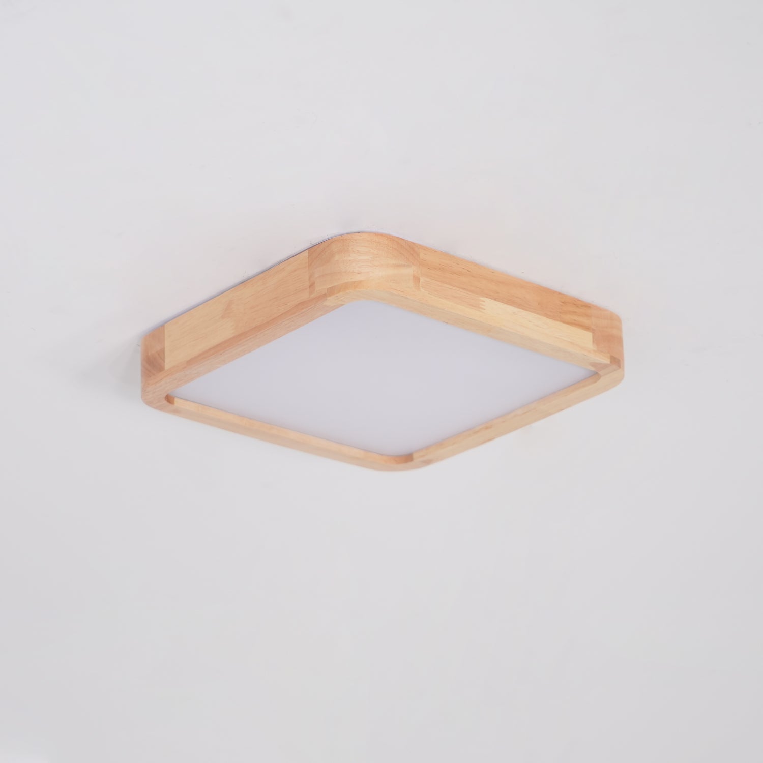 Muto Lámpara de Techo Geométrica de Madera — imagen 48 | Aura Lighting