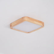 Muto Lámpara de Techo Geométrica de Madera — imagen 48 | Aura Lighting