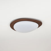 Muto Lámpara de Techo Nogal con Forma de Guijarro — imagen 10 | Aura Lighting