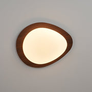 Muto Lámpara de Techo Nogal con Forma de Guijarro — imagen 11 | Aura Lighting