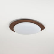 Muto Lámpara de Techo Nogal con Forma de Guijarro — imagen 15 | Aura Lighting