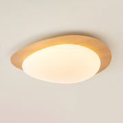 Muto Lámpara de Techo Nogal con Forma de Guijarro — imagen 30 | Aura Lighting