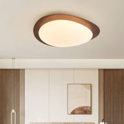 Muto Lámpara de Techo Nogal con Forma de Guijarro — imagen 5 | Aura Lighting