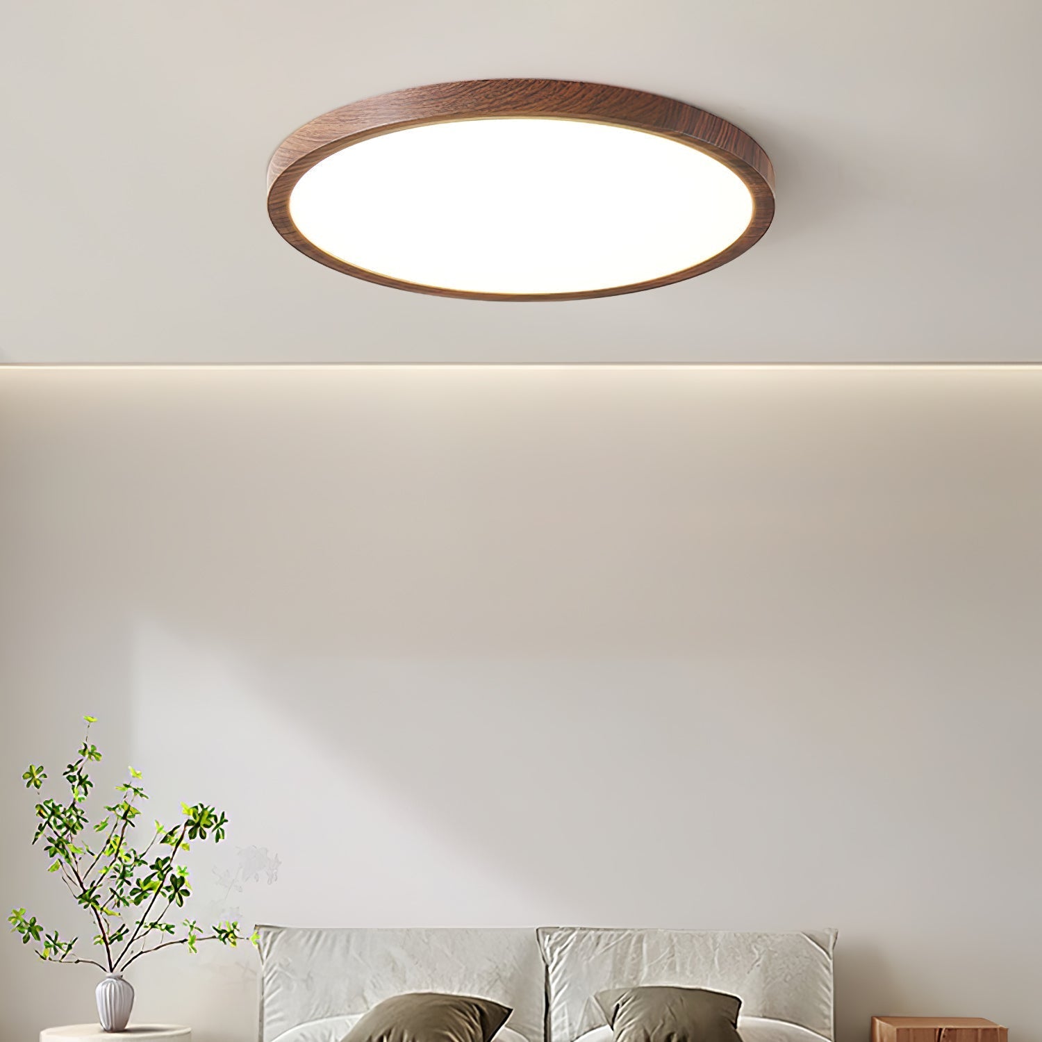 Muto Lámpara de Techo Redonda Ultrafina — imagen 2 | Aura Lighting