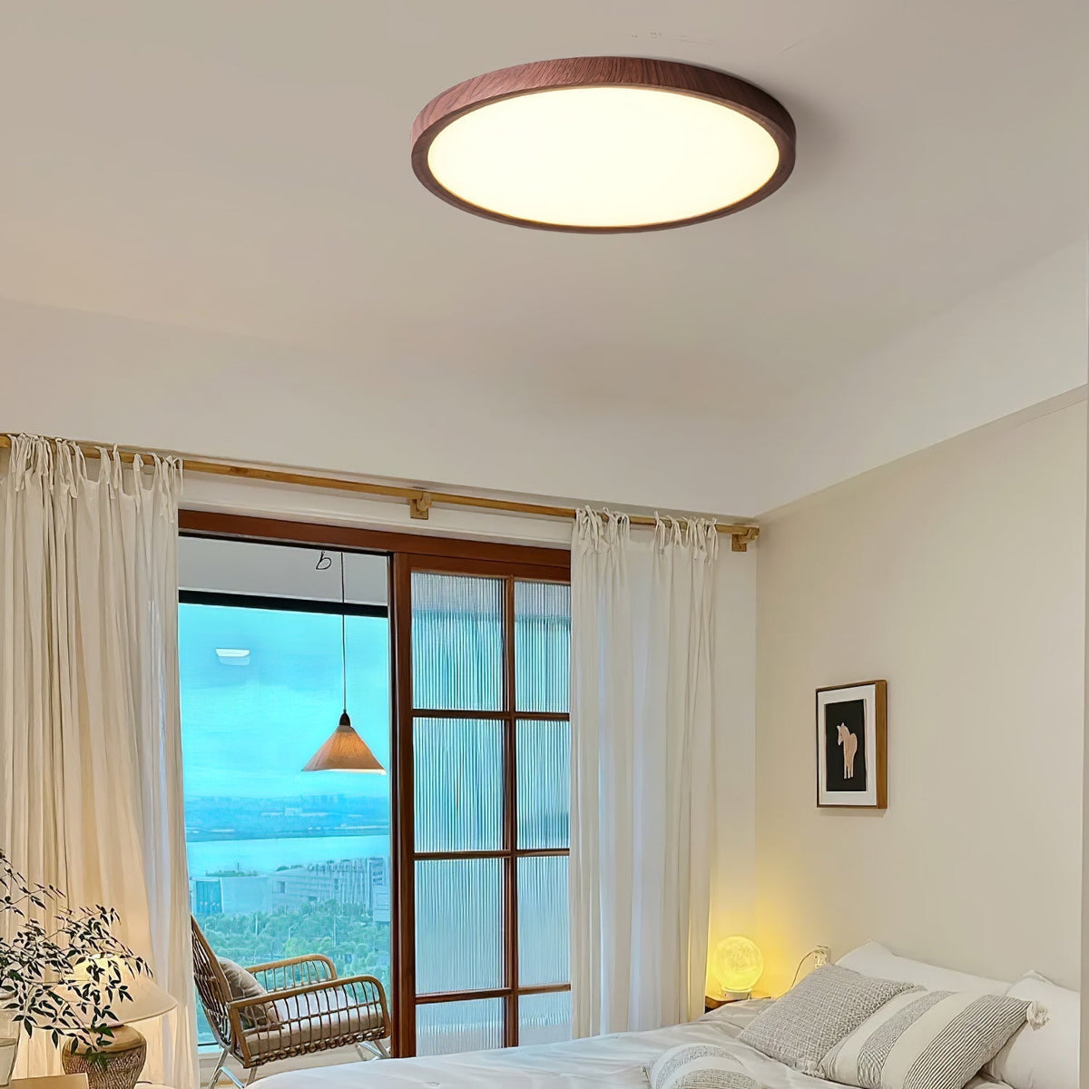 Muto Lámpara de Techo Redonda Ultrafina — imagen 6 | Aura Lighting