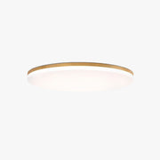 Muto Moderna Redonda Lámpara de Techo Madera — imagen 1 | Aura Lighting